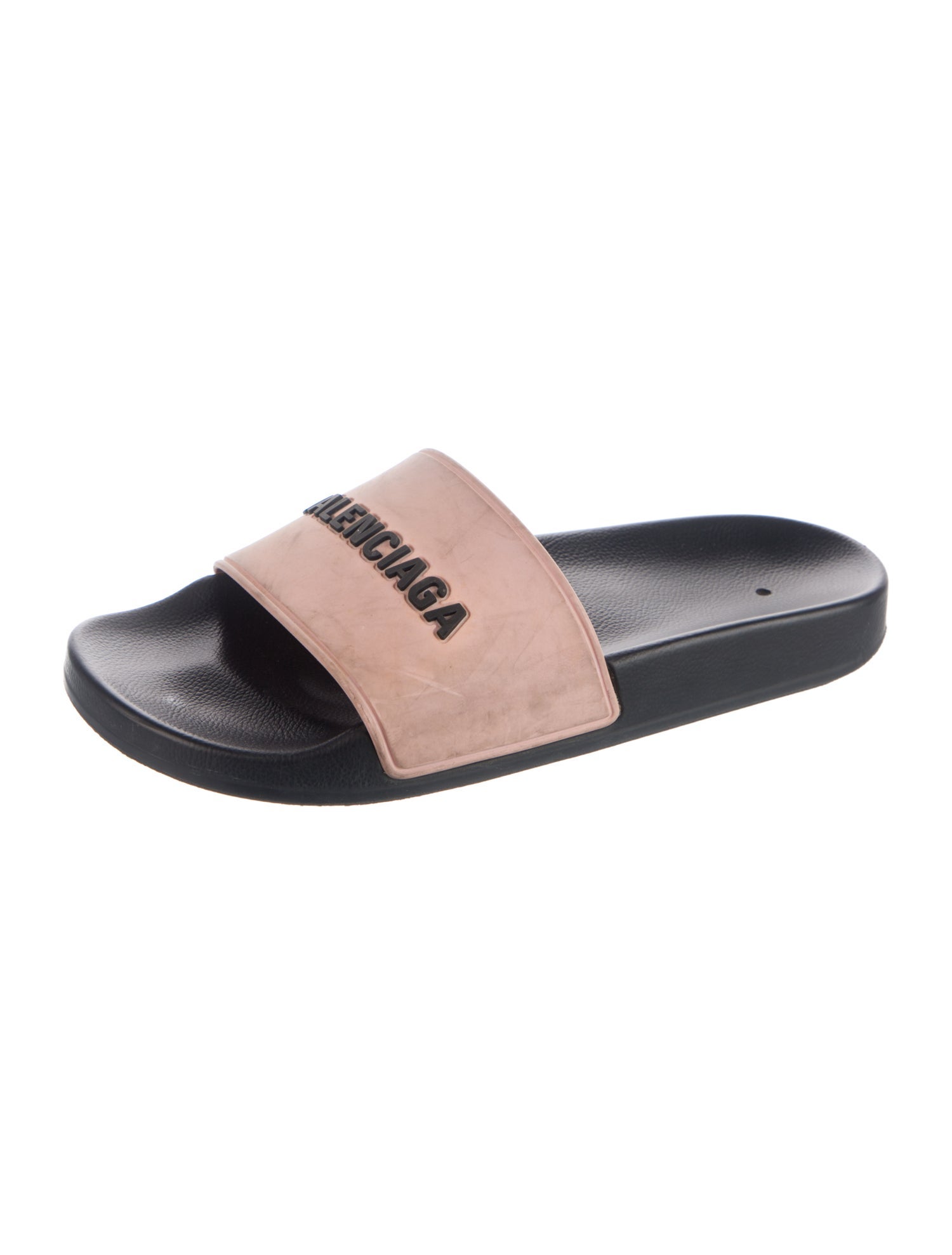 Balenciaga Rubber Printed Slides